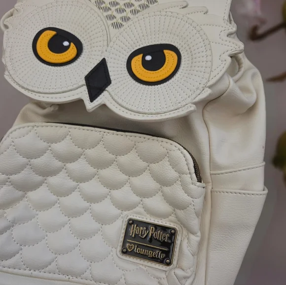 Loungefly Harry Potter owl backpack never used bag - Picture 3 of 6